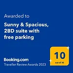 Sunny & Spacious, 2 Bedroom With Free Parking * Split
